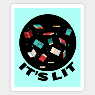 It's Lit | Books Pun Magnet